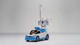 El vehículo eléctrico Shogo de Honda trae alegría a niños hospitalizados…