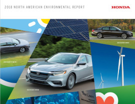 Honda Reports on its Environmental Performance in North America