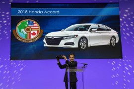 2018 Honda Accord Named 2018 North American Car of the Year