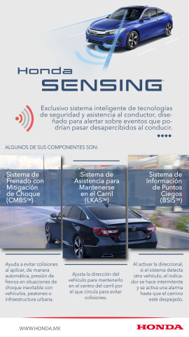 Infografía Honda Sensing