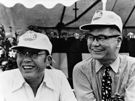 Soichiro Honda y Takeo Fujisawa
