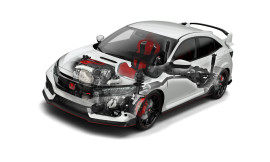 2017 & 2018 Honda Civic Type R Overview Front