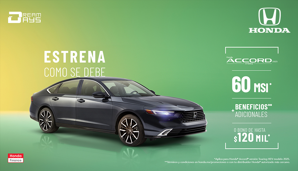 Promoción Honda Accord Híbrido