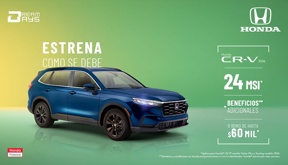 Promoción Honda CR-V