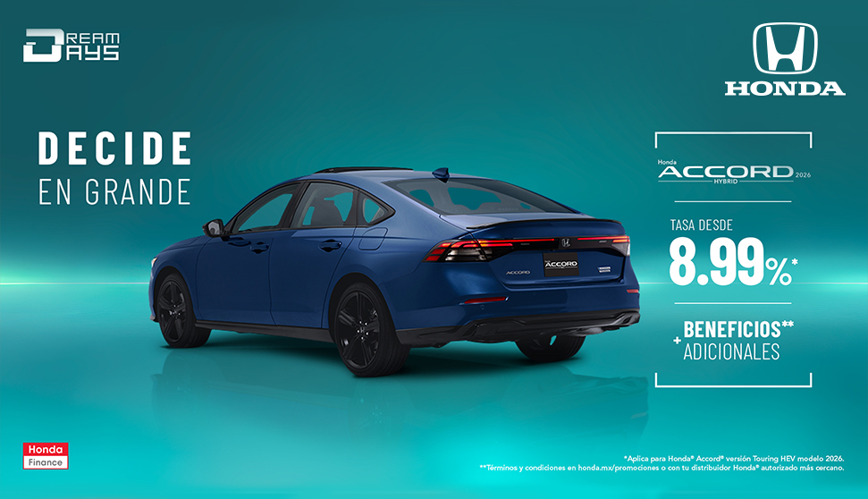 Promoción Honda Accord Híbrido