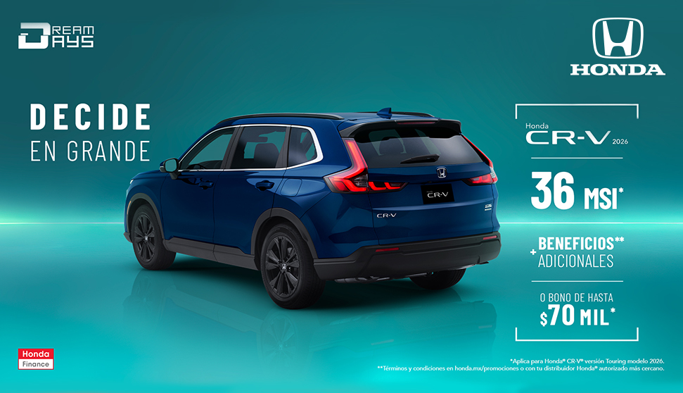 Promoción Honda CR-V